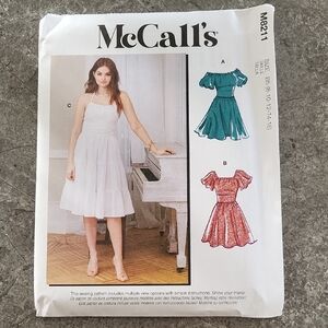 2/$10 McCall's #M8211 Dress Pattern